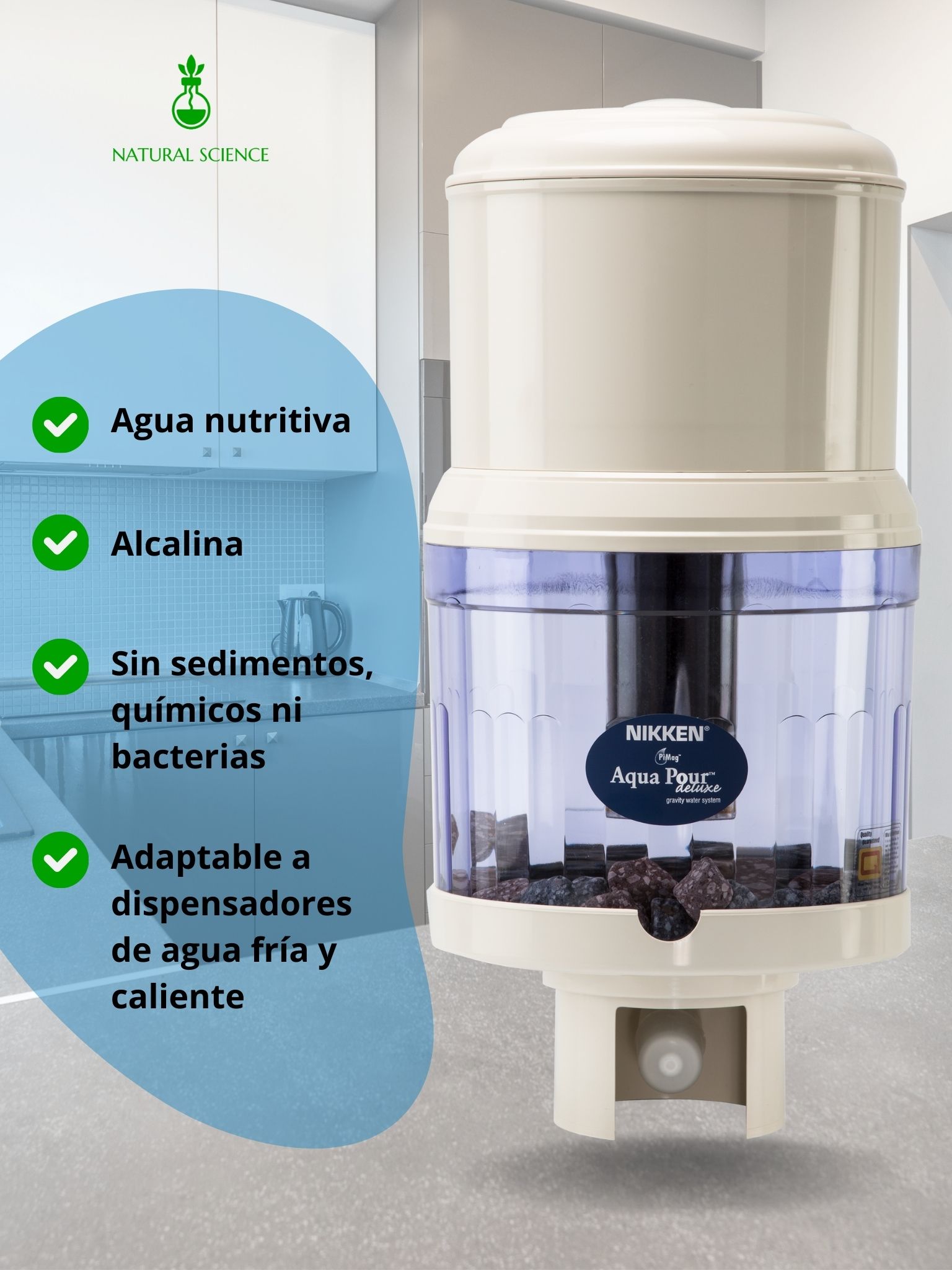 Filtro de agua nikken